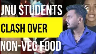 JNU students clash over non-veg food on Ram Navami