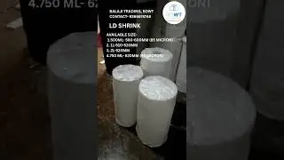 LD SHRINK FOR MINERAL WATER BOTTLE PACKAGING_BALAJITRADING #rowt #mineralwater  #water #plasticwrap