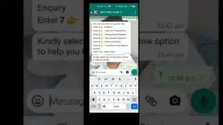 IDFC FIRST BANK WhatsApp Banking Registration kare #idfcfirstbank #whatsappbanking #idfc