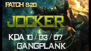 Gangplank vs Pantheon s8 TOP