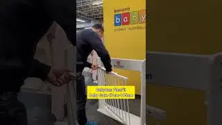 The BabyDan FlexFit baby safety gate is so easy to install and use