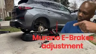 2018 Nissan Murano Emergency Brake Adjustment