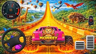 Impossible Mega Ramp Race 3D Challenge – Monster Truck Stunt Car Simulator – Android Gameplay 2025