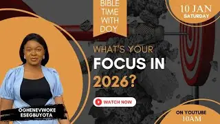 WHAT’S YOUR FOCUS IN 2026 