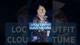 Locke's Outfit Cloud Costume Final Fantasy 7 Ever Crisis #locke #cloudshorts #shorts #youtubeshorts
