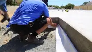 Cold joint installation HomeGuard TMB
