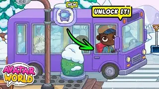FINALLY! 😱 THE NEW BUS IS OPENED!? 🚌✨ AVATAR WORLD UPDATE!