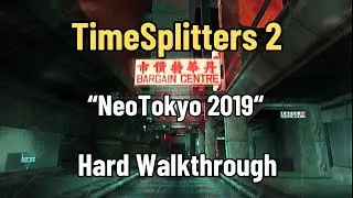 TimeSplitters 2 - NeoTokyo Hard Walkthrough (PS5)