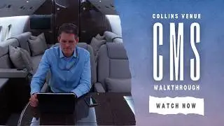 Complete Collins Venue CMS Walkthrough | Falcon 900EX Cabin Upgrade by Duncan Aviation