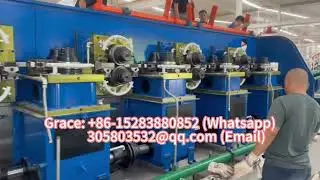12 stands 2 roller al rod rolling mill