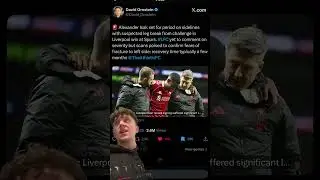 ИСАК СЛОМАЛ НОГУ, ВАЖНОЕ СООБЩЕНИЕ #isak #lfc #lfcnews #football #fypシ゚viral