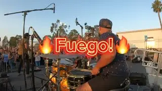 Fuego! A Spontaneous Moment w/ Sean Feucht. Chris Garcia Drum Cam