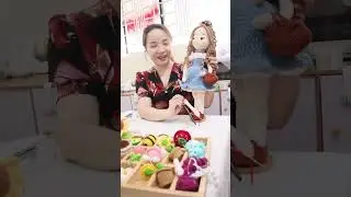My hobbies is crochet Doll, And you #crochet #crochetdolldress #dolls #handmade #tabihouse