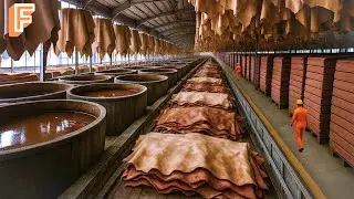 How Millions of Cowhides Are Turned Into Premium Leather — From Raw Hide To Luxury Material
