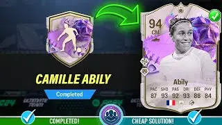 94 Ultimate Birthday Icon Camille Abily SBC Completed - Cheap Solution & Tips - FC 24