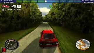 Rally Championship 2000 - Arcade Mode 1 Stage 1 - Crazy Finish