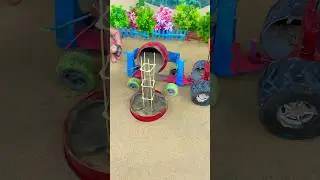 Diy tractor video | mini construction video | Tractor wala video 😱🔥