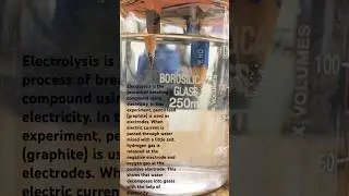 Electrolysis in real life #shorts #education #science #sciencefacts #physics #chemistry #school
