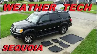 Коврики TOYOTA SEQUOIA WEATHER TECH (легкая установка)