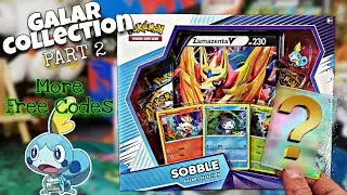 Sobble Galar Collection Box! Rainbow Rare Pulled!