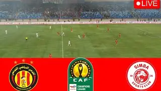 LIVE CAF CHAMPIONS LEAGUE GROUP STAGE 🔴 ESPERENCE TUNIS VS SIMBA SPORTS CLUB 