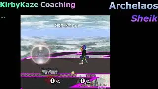KirbyKaze Coaching with Archelaos - Match Review (Sheik vs Falco)