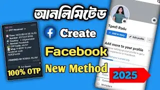 🔥 How to Create Unlimited Facebook Accounts with Unlimited Numbers in 2025 🚀📱 | 100% Working!💥