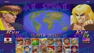 Super Street Fighter 2 Battles/Ai Xbox series S battle (hardest level)