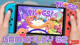 PHOGS! Switch Gameplay (60 Minutes Co-op Players) | PHOGS Nintendo Switch Review Part 2 Walkthrough