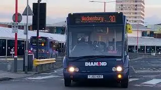 Diamond Optare Solo 20050 Bus Route 30 Wednesbury 