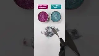Super Shine Magenta + Super Shine Blue 🎨 #colormixing #satisfying #satisfyingvideo #colors
