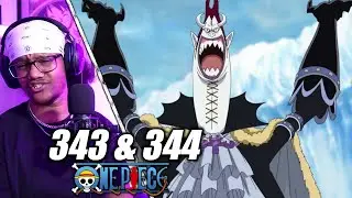 THIS IS GECKO MORIA?! | One Piece Episode 343 & 344 REACTION