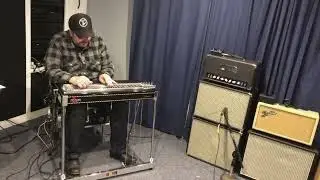 MSA Legend Pedal Steel в Little Walter '59 Amp Twang в ля-гитаре.