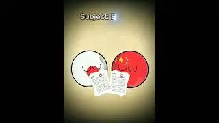 Countries Exams Results #countryballs #staranimes