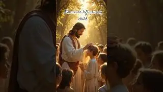 I'm never left you my child.#jesus #bible verses #jesus story #short#ytshort#motivation#yeshu vachan