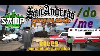 como rolear📢 en gta role play 🎮☝🏽medico 🏥 y mecanico 🧰⚙️juega ya desde  