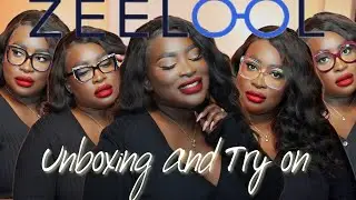 @ZEELOOL AFFORDABLE GLASSES UNBOXING AND TRY ON | MARIA RICHES