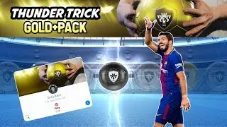 Thunder black ball trick in Gold Pack || PES 2019 MOBILE