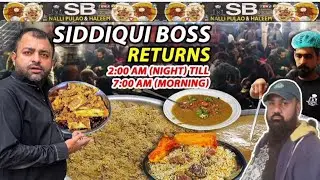 NEWLY OPEN SIIDDIQE BOSS| BEEF POLAO AND HALEEM| RESTAURENT  OPENING TIME RAT 2 BJE| DELICIOUS|🤤🤤