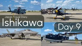 Spending the day at Komatsu Airshow in Ishikawa Japan