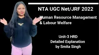 V12 UGC Net I Human Resource Development I off the job training Method I Smita Singh
