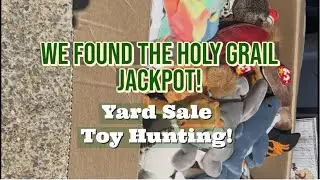 YARD SALE JACKPOT: TOY HUNTING HOLY GRAIL FIND! #yardsale #toyhunting #toyhunters #yardsalefinds