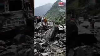 Kinnaur Himachal Disaster ⛈️⚡😓 #shorts #kinnaur #newsandupdates #disaster