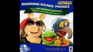 Muppet Kids: Beginning Sounds - Phonics (PC,Windows) [1997]. Longplay.