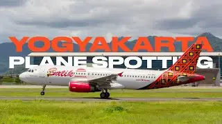 [4K60]Plane Spotting YIA Yogyakarta International Airport Kulon Progo