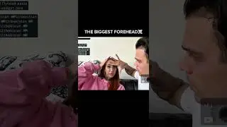 The biggest forehead💀#forehead #challenge #irl #livestream #streaming #shelove