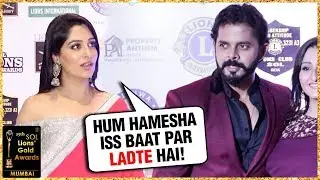 Dipika Kakar ANGRY Reaction On Sreesanth | Lions Gold Awards 2019