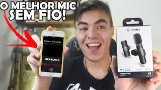 MICROFONE DE LAPELA SEM FIO | Onistek MC802