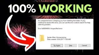 An Unexpected Error Is Keeping You From Deleting The Folder on Windows 11 RESOLVED