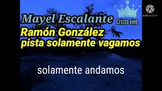 Solamente vagamos - Pista karaoke de Ramón González